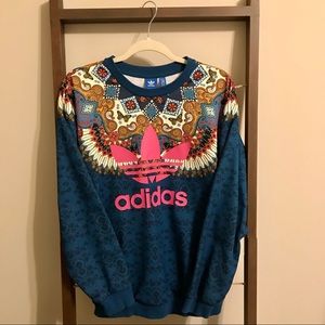 Adidas x Farm Women’s Borbomix Blue Sweatshirt
